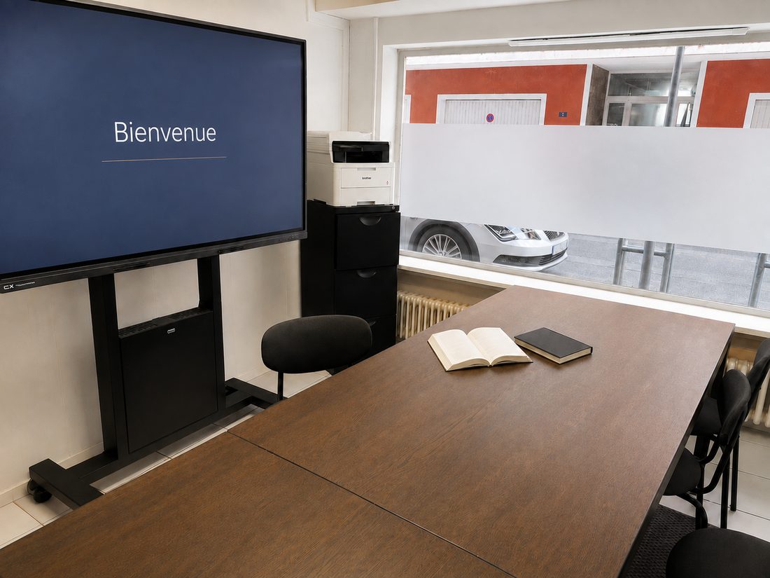 La salle de cours de Mimorian à Monthey